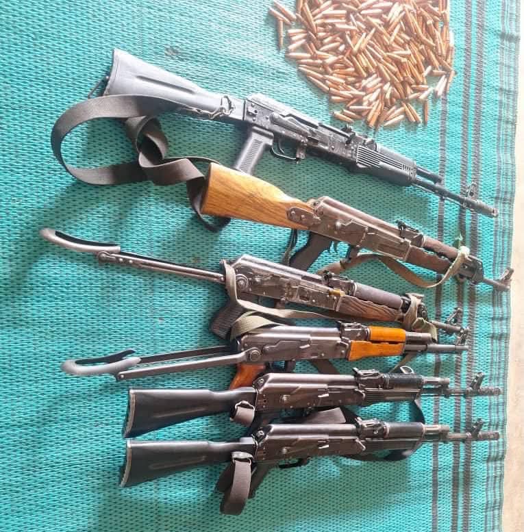 Nigerian troops and ONSA tactical team operation against Boko Haram and ISWAP in Adamawa State