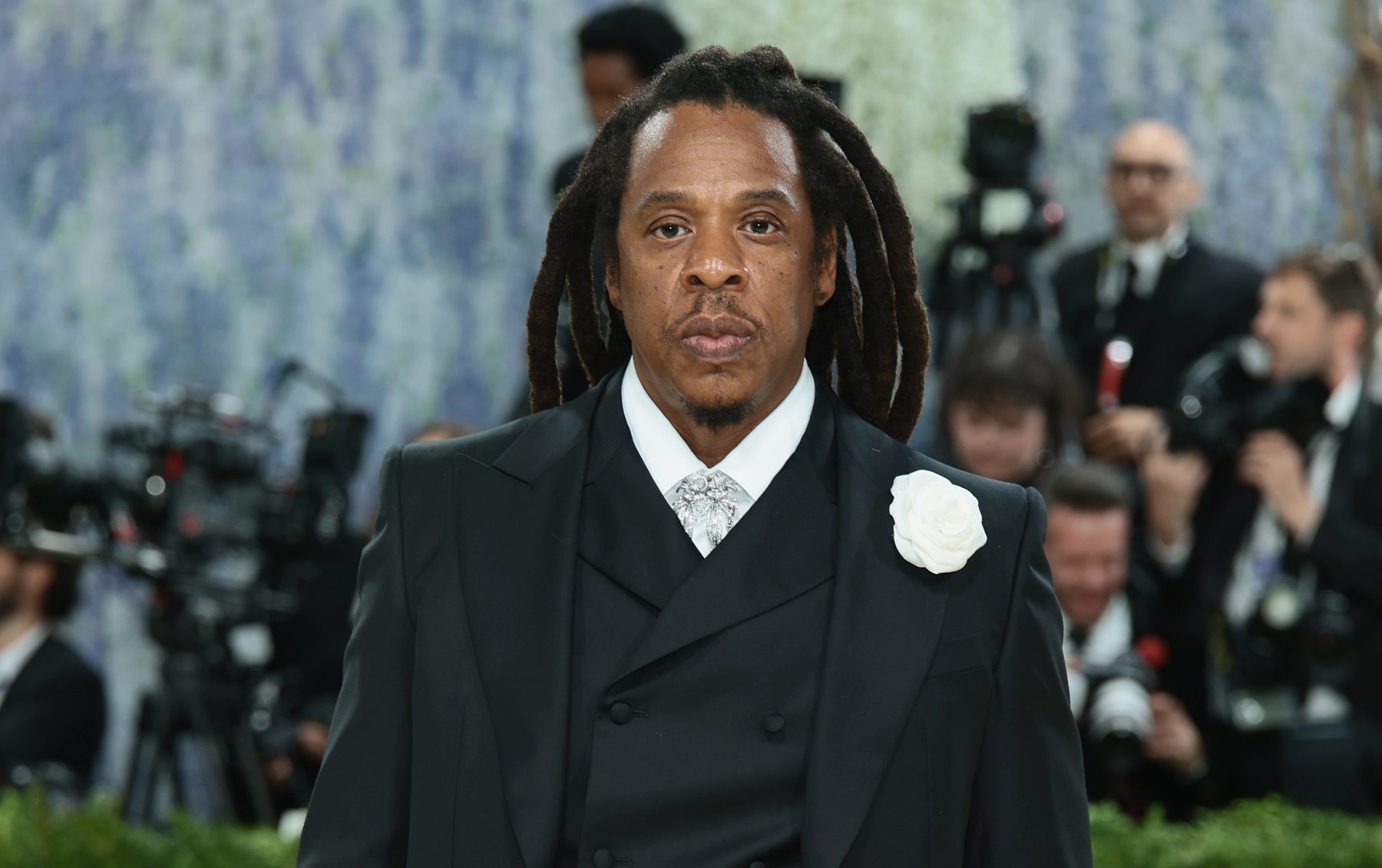 NEW YORK, NEW YORK - MAY 04:  Jay-Z attends the 2026 Met Gala celebrating "Costume Art" at the Metropolitan Museum of Art on May 04, 2026 in New York City. (Photo by Dimitrios Kambouris/Getty Images f
