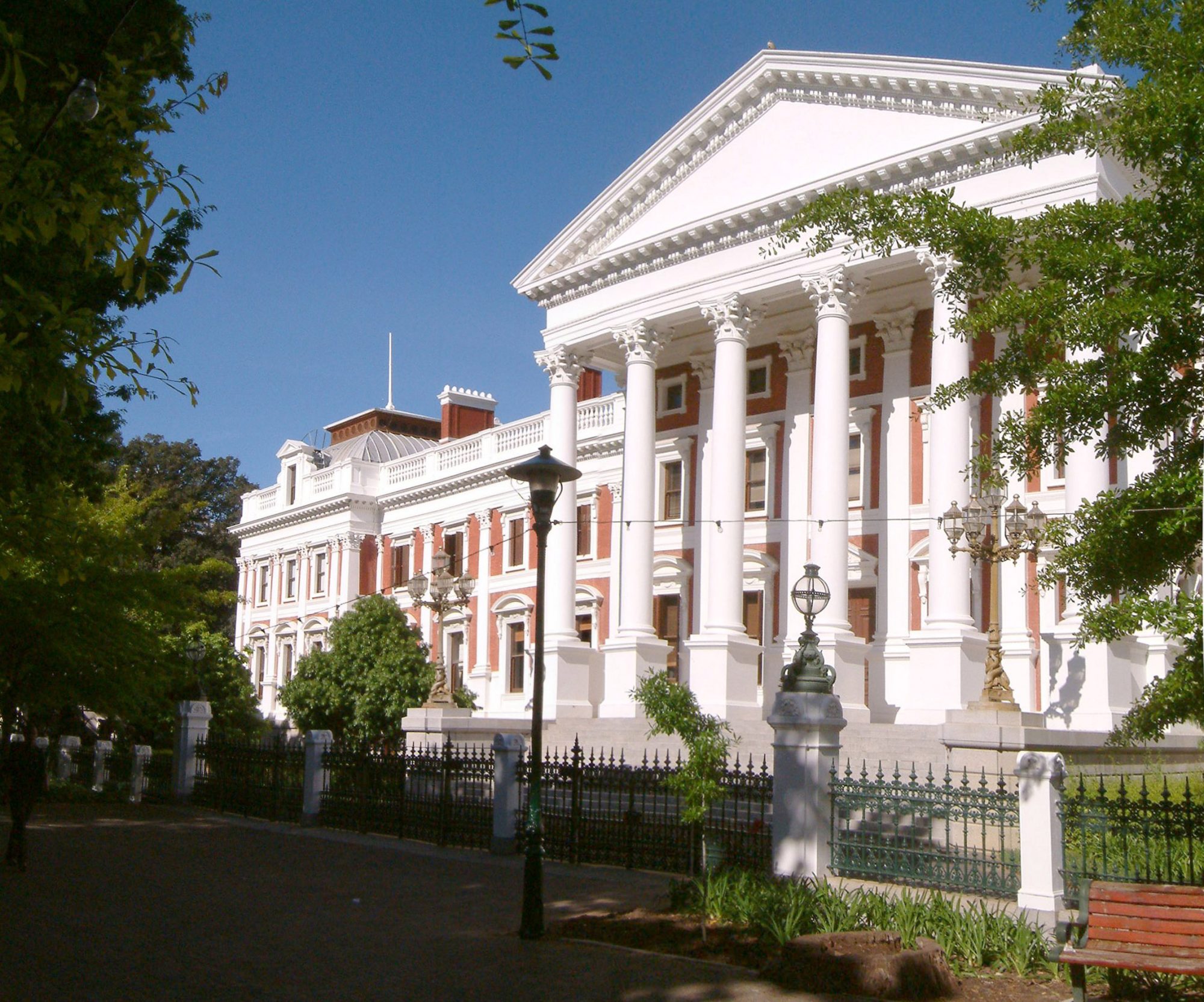 The Houses of Parliament in Cape Town, where the Portfolio Committee on Sport, Arts and Culture heard officials dispute what they knew about SAMIC's blacklisting