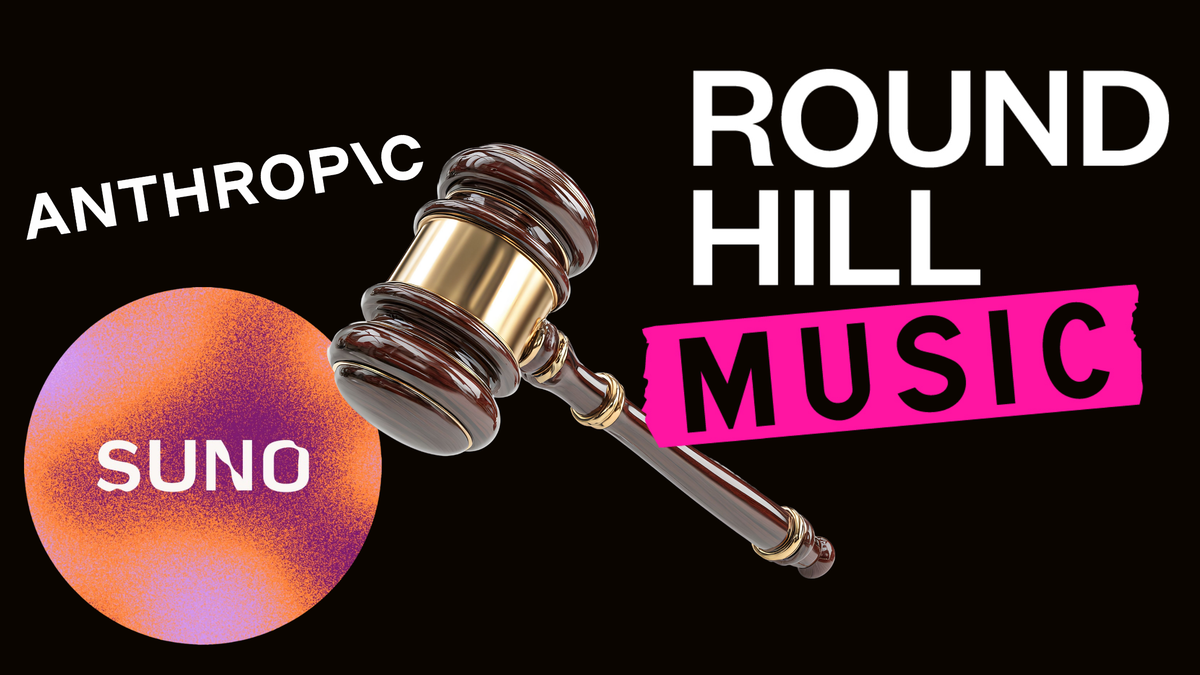 Round Hill Music Sues Suno and Anthropic in US