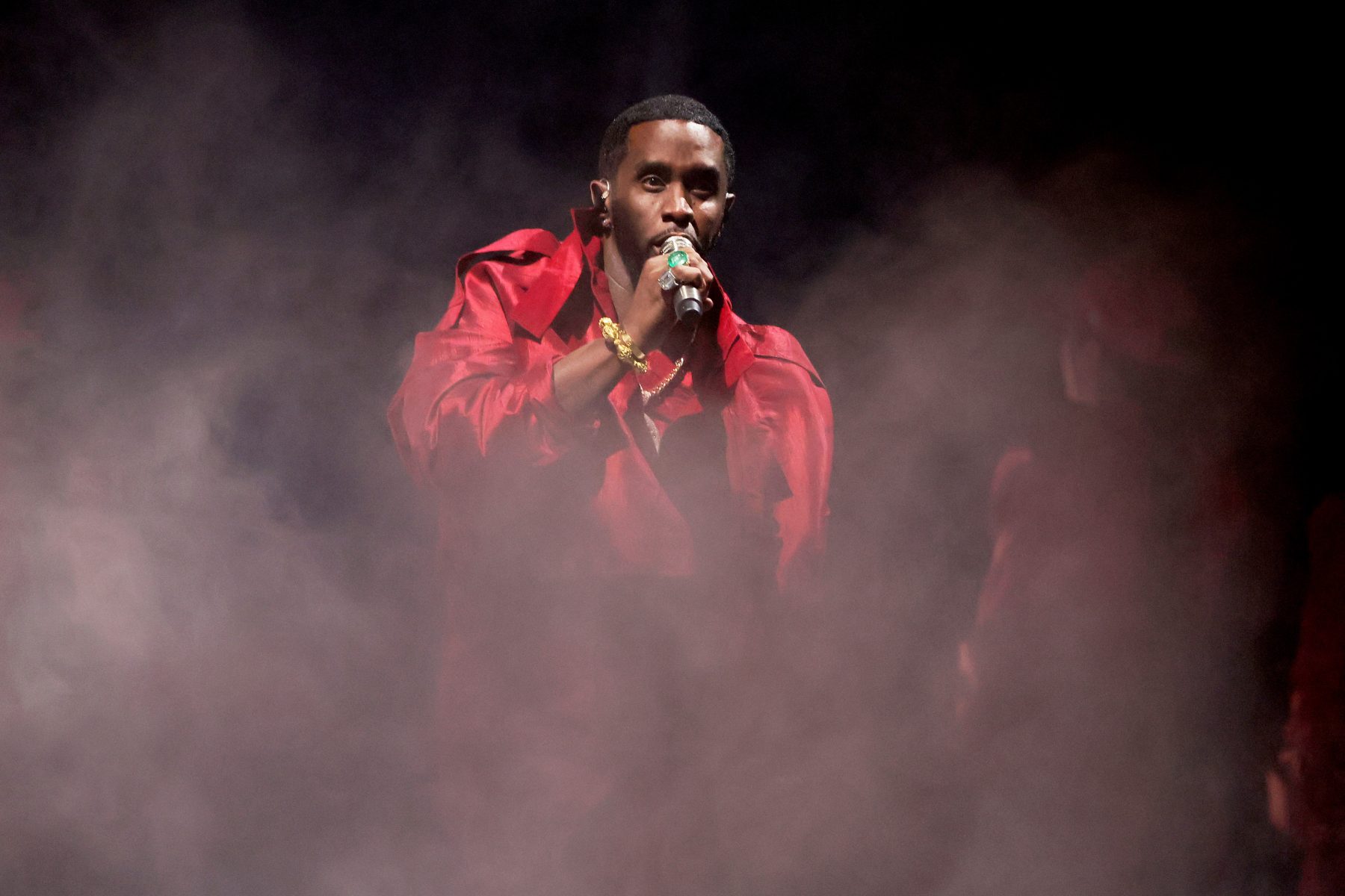 NEWARK, NEW JERSEY - SEPTEMBER 12: Honoree Diddy performs onstage during the 2023 MTV Video Music Awards at Prudential Center on September 12, 2023 in Newark, New Jersey. (Photo by Theo Wargo/Getty Im