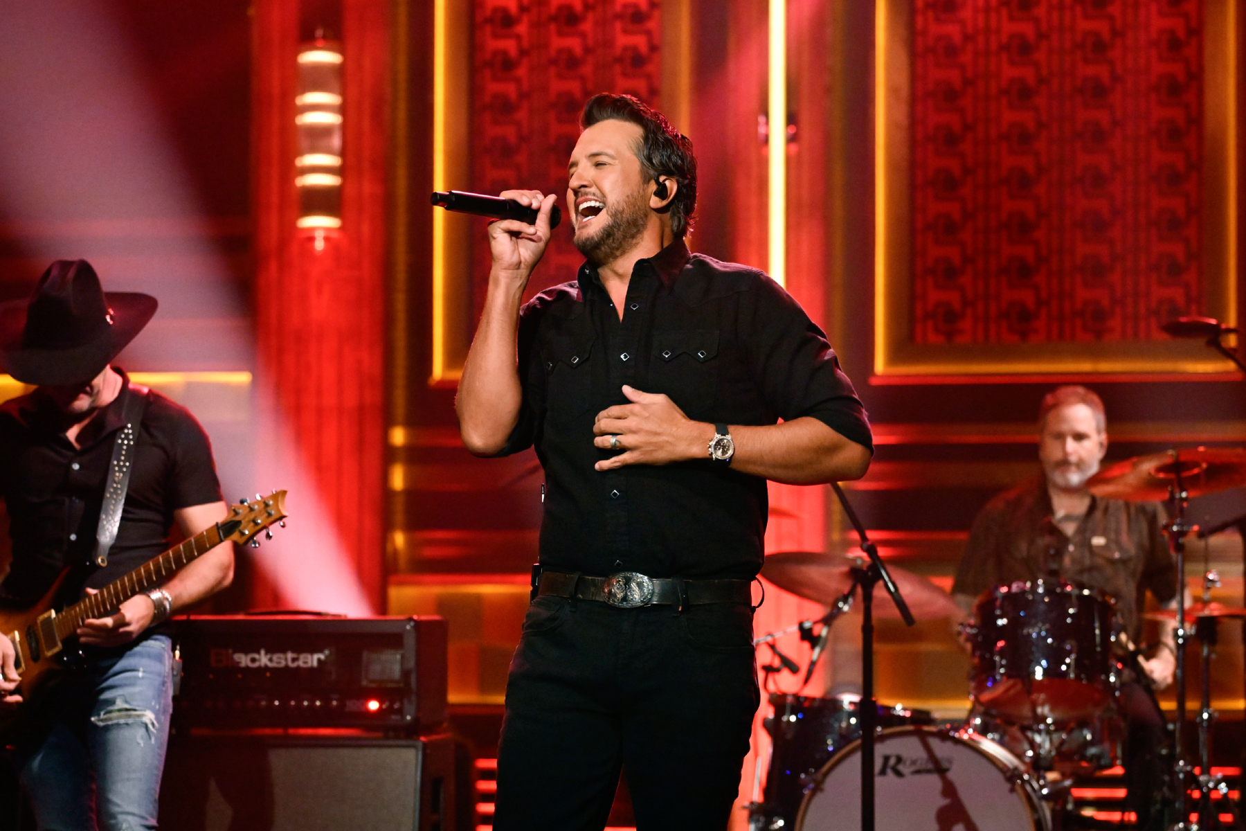 THE TONIGHT SHOW STARRING JIMMY FALLON -- Episode 2347 -- Pictured: Musical guest Luke Bryan performs on Sunday, September 27, 2026 -- (Photo by: Todd Owyoung/NBC via Getty Images)