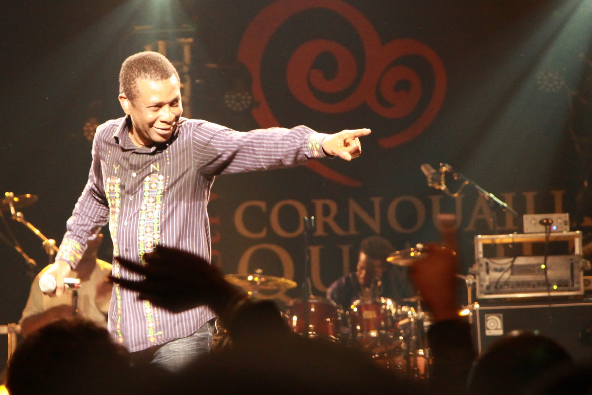Youssou N'Dour performing live