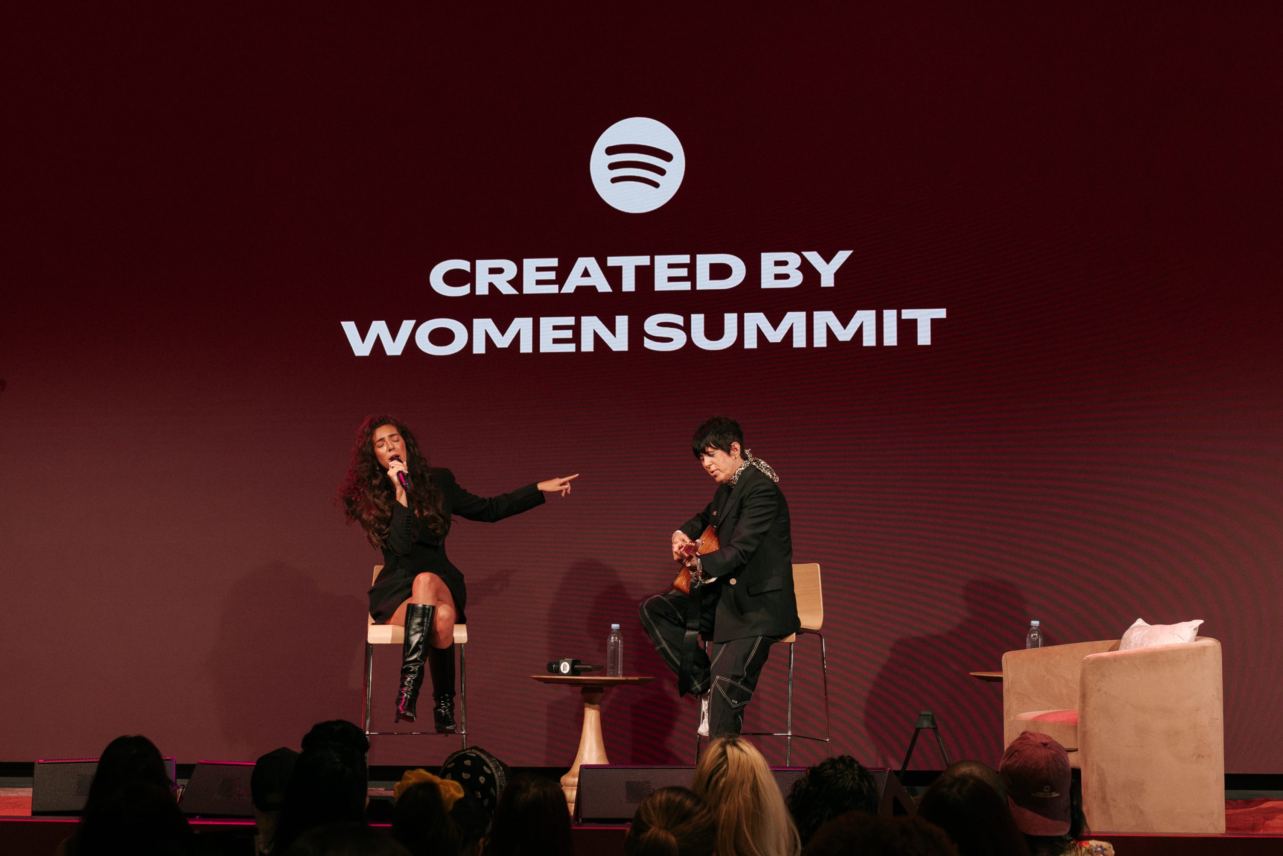 St. Vincent and Diane Warren at Spotify’s Created by Women Summit