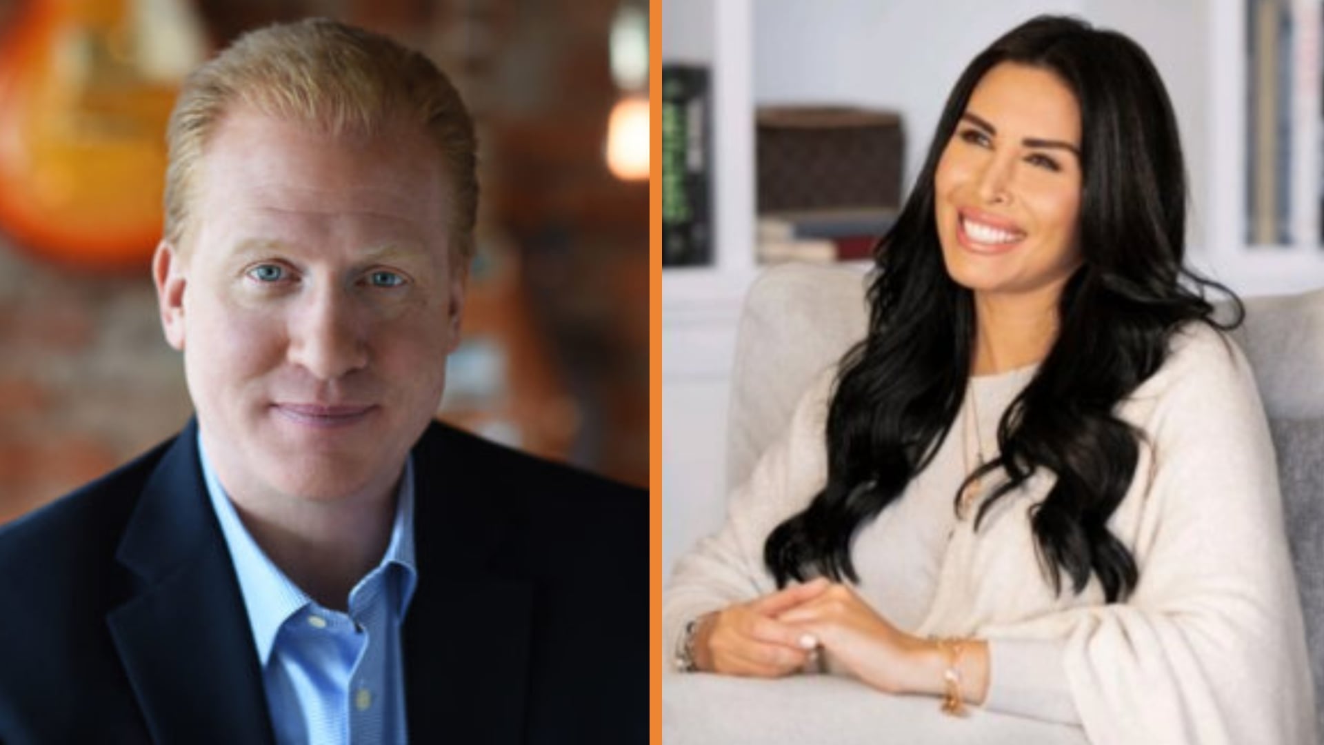 Michael Huppe and Rasha Khalifa Al Mubarak