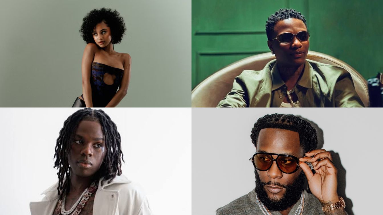Wizkid, Burna Boy, Cassper Nyovest and Rema