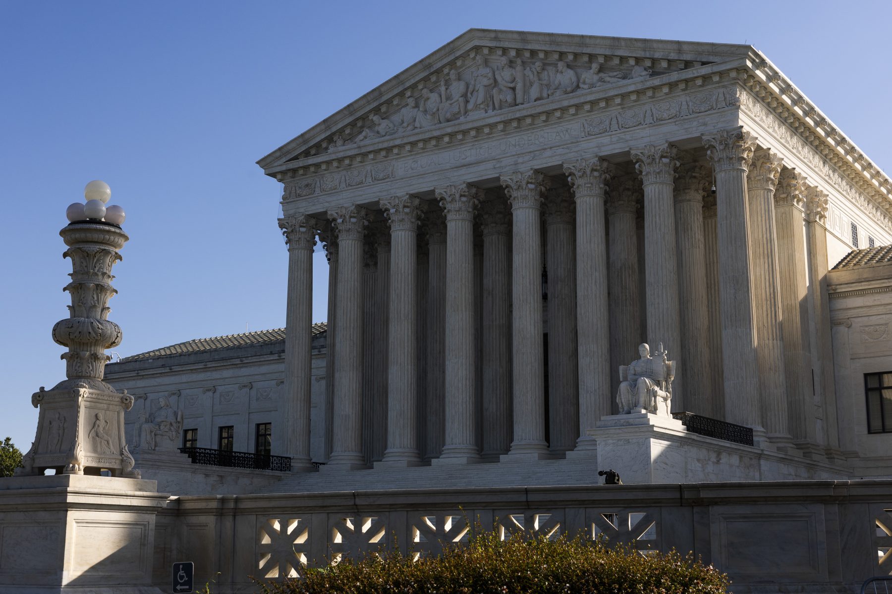 WASHINGTON, DC - OCTOBER 05: The U.S. Supreme Court Building stands on October 05, 2026 in Washington, DC. The Supreme Court reconvenes today for the 2026-2027 legislative cycle, and is expected to ru