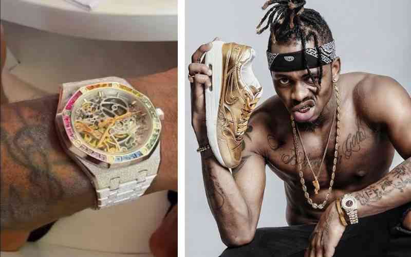 Diamond Platnumz flaunts Sh13m Audemars Piguet luxury watch