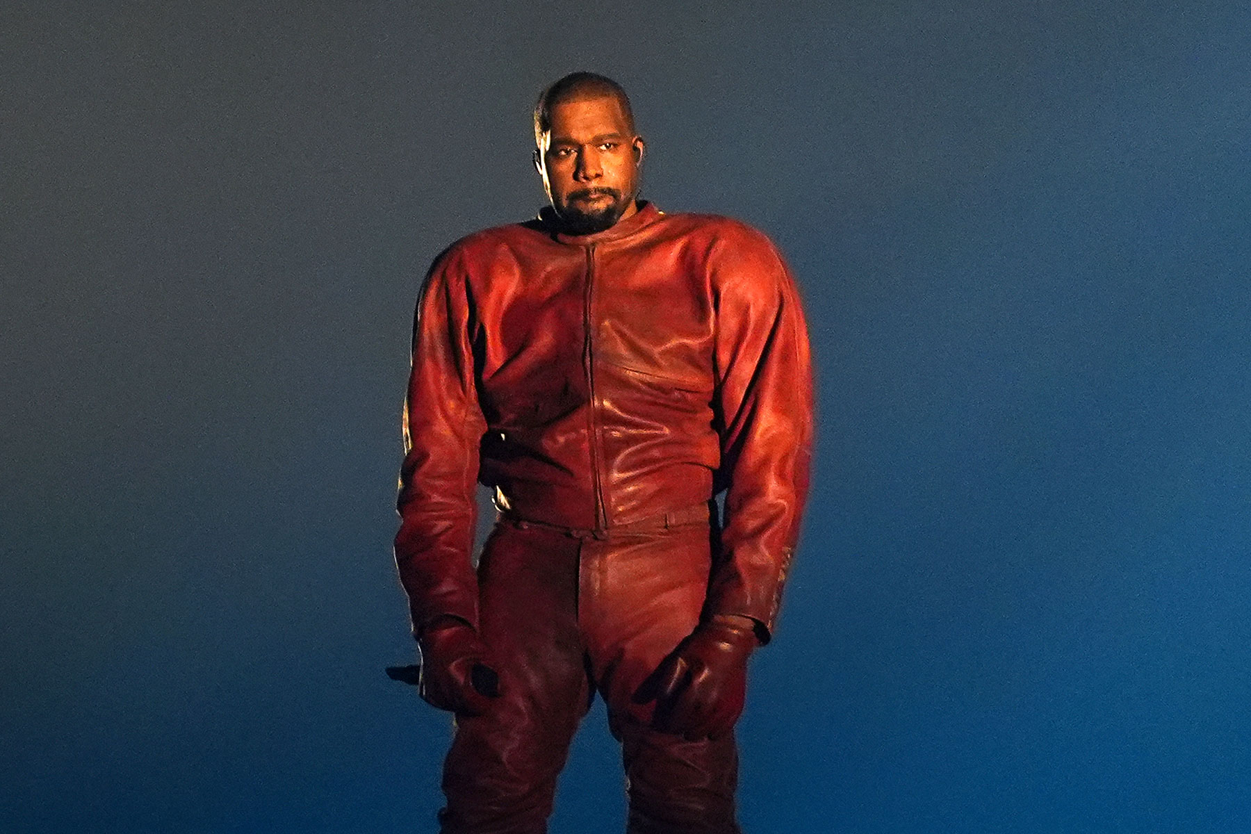 NEW ORLEANS, LOUISIANA - AUGUST 28: Ye performs onstage during Ye Live In New Orleans at Caesars Superdome on August 28, 2026 in New Orleans, Louisiana.  (Photo by Erika Goldring/Getty Images)